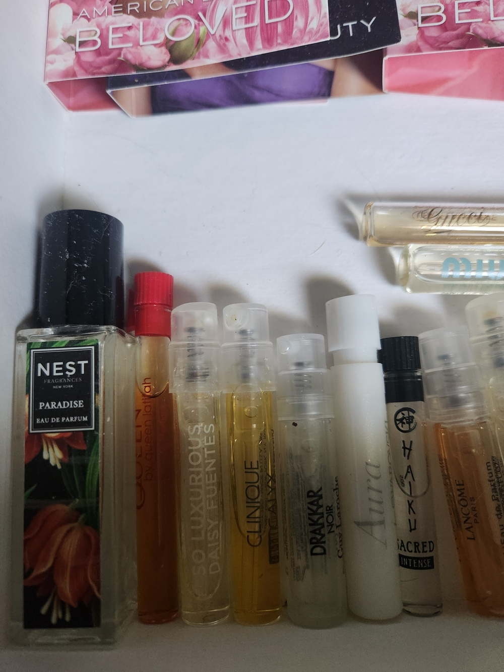 27-Gucci, Miu Miu Parfum Sample Vials - Picture 7 of 7